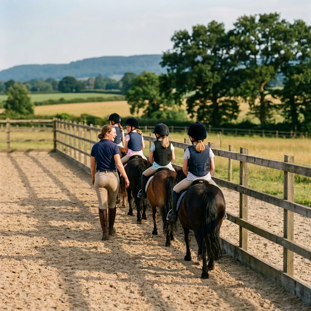 Cours de poney à Saint-Laurent-du-Pont, Isère